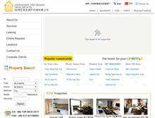 Tablet Screenshot of hangzhou-property.com